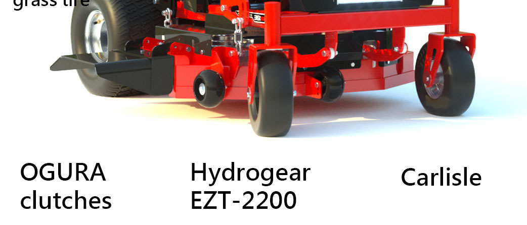 Автономная косилка с нулевым поворотом