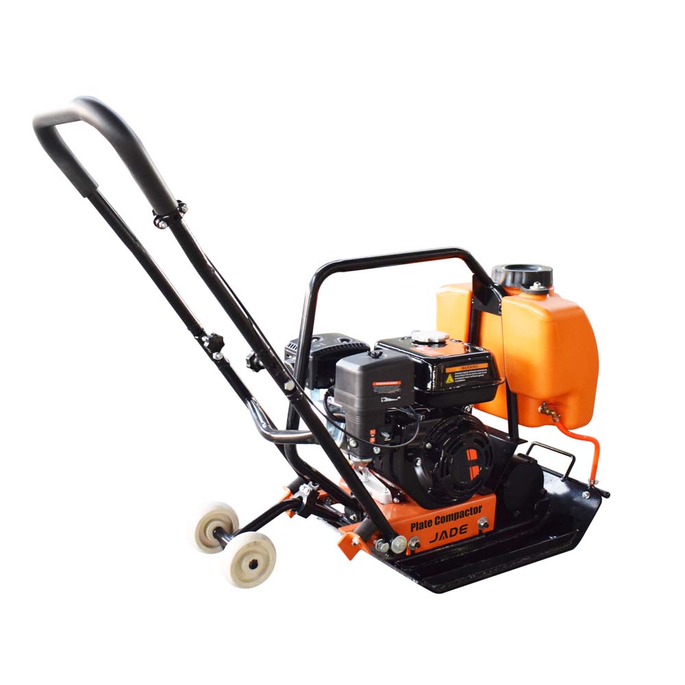 Piastra stradale costipatore marmitta portatile