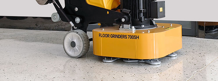 Точильщик сухого пола Планетарный дистанционный шлифовальный станок для бетонного пола для шлифования бетонной плитки