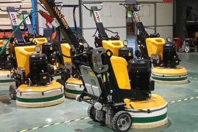 Шлифовка пола в подвале