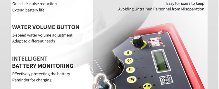 Autolaveuse de sol avancée