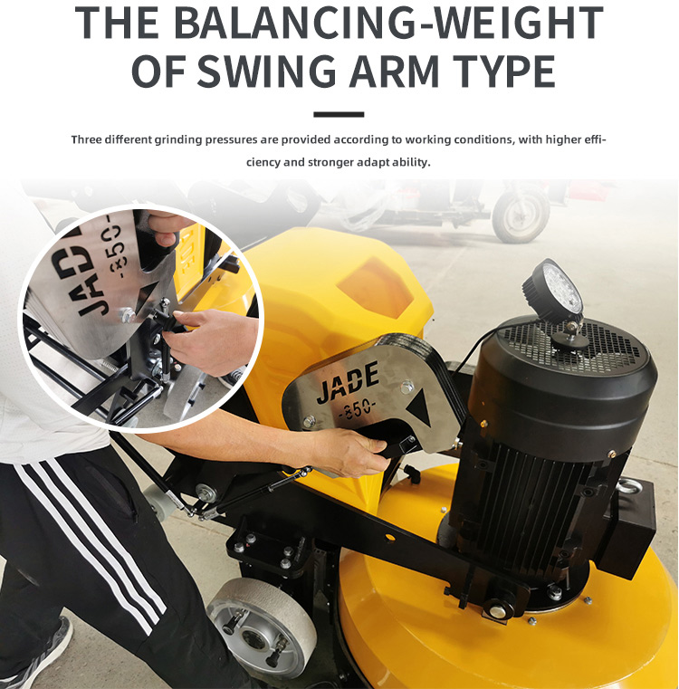 Планетарная напольная шлифовальная машина JADEITE 850CR