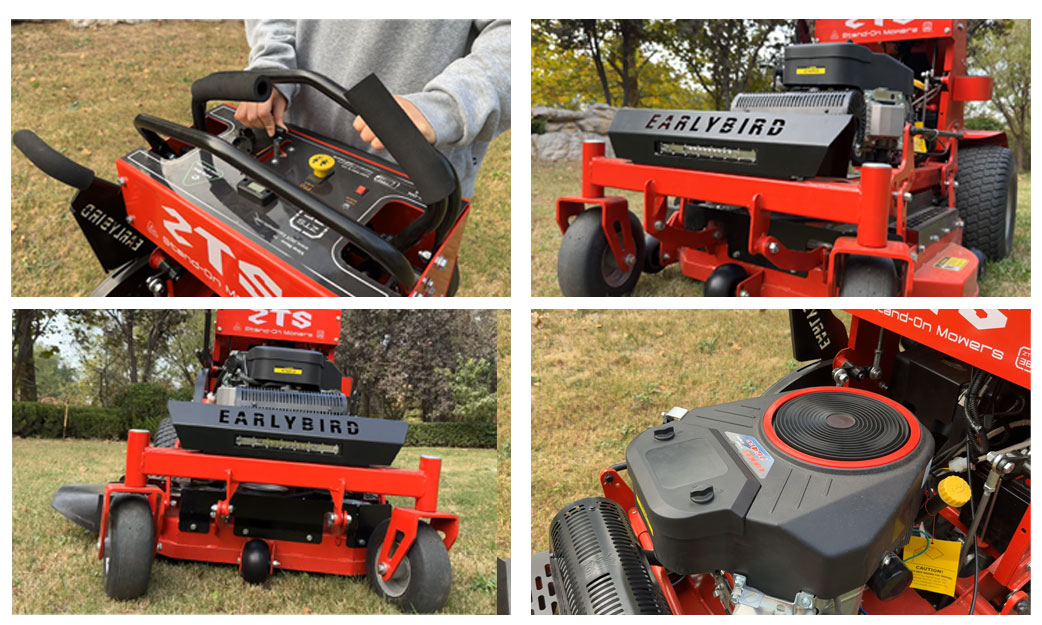 Автономная косилка с нулевым поворотом