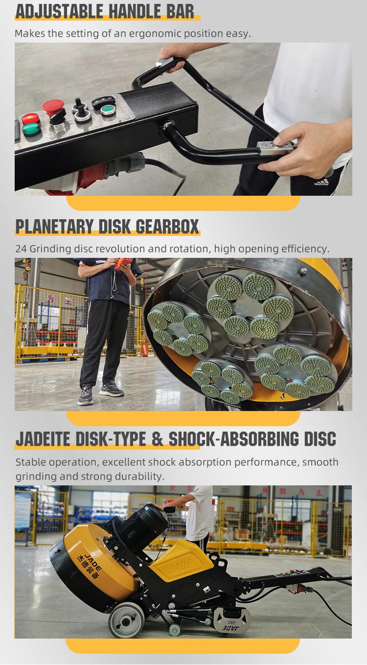 Планетарная напольная шлифовальная машина JADEITE 850CR