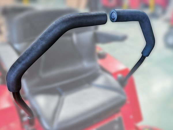 Нет поворотной косилки