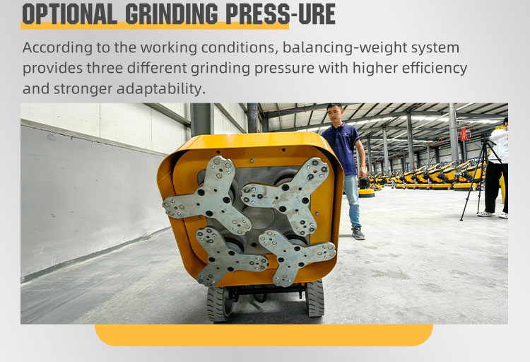 Точильщик сухого пола Планетарный дистанционный шлифовальный станок для бетонного пола для шлифования бетонной плитки