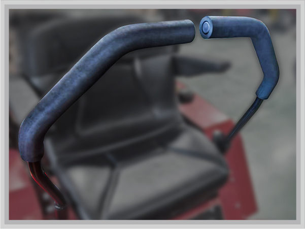 Косилка с нулевым поворотом