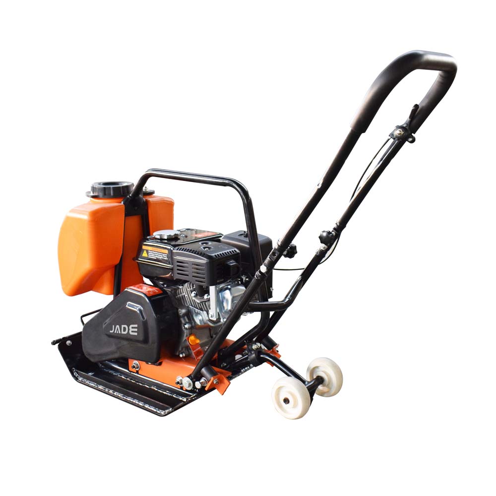 Piastra stradale costipatore marmitta portatile