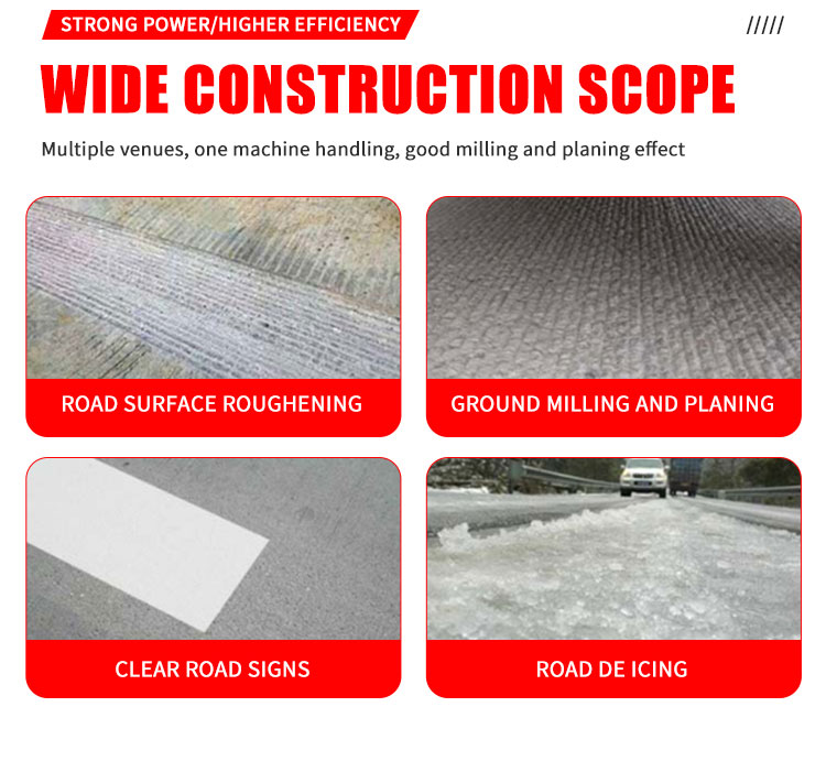 11.5HP Diesel Oil Concrete Scarifier ZFS-300DH Milling Machine