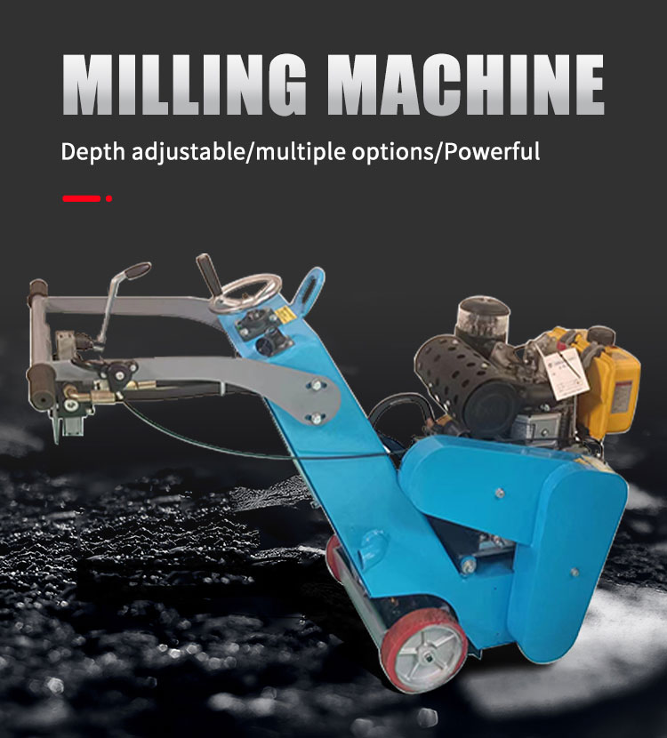 11.5HP Diesel Oil Concrete Scarifier ZFS-300DH Milling Machine