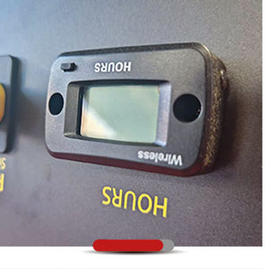 Rasaerba a raggio zero, timer standard