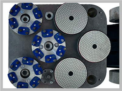 Smerigliatrice in cemento più resistente