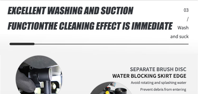 Autolaveuse de sol avancée