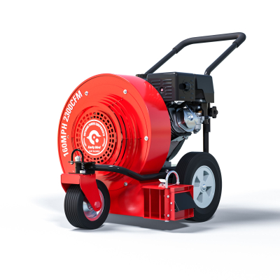 Идущий за листодувкой LB1