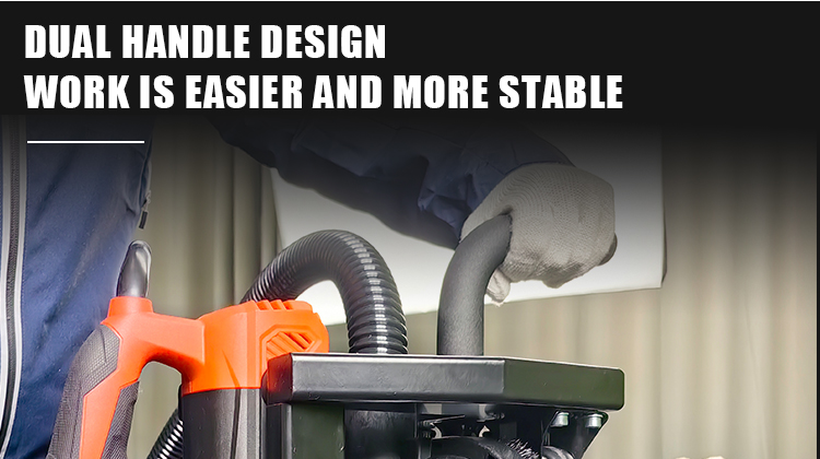 260SH 高効率コーナー研削エキスパート - コンパクトな設計で、さまざまな垂直面角度を簡単に研削できます