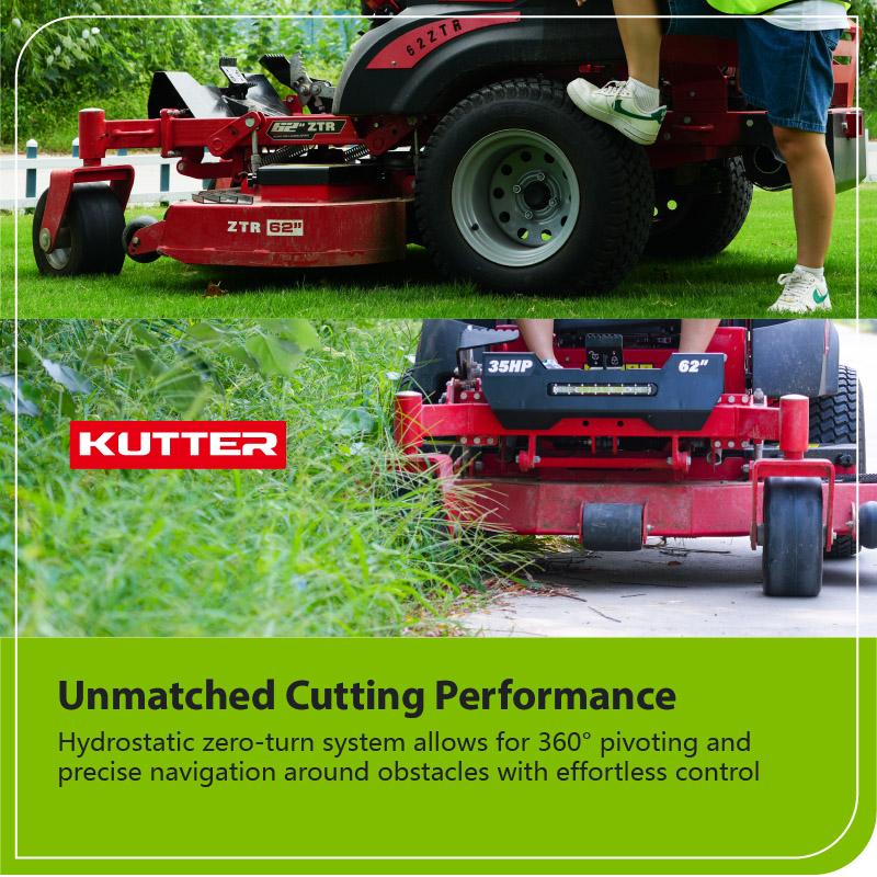 Kutter Commercial Ztr Mowers