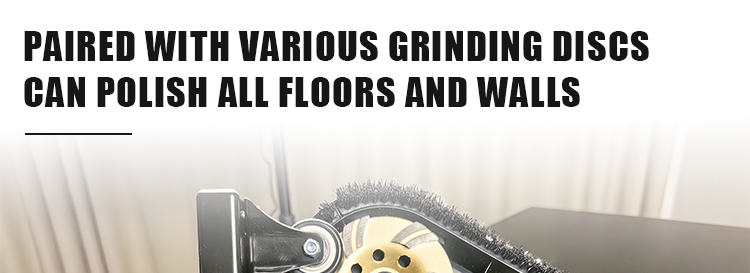 260SH 高効率コーナー研削エキスパート - コンパクトな設計で、さまざまな垂直面角度を簡単に研削できます