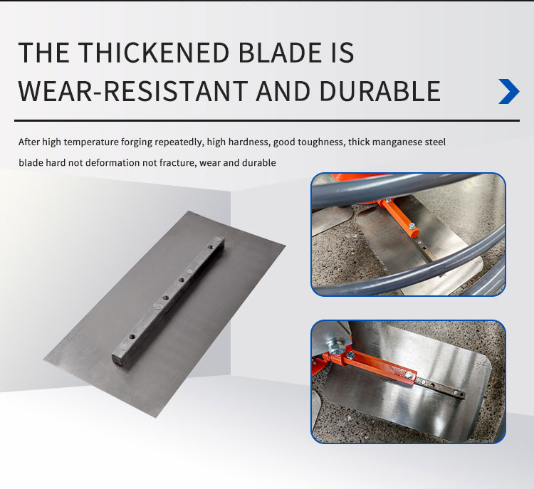 Heavy-Duty Concrete Surface Finishing Trowel