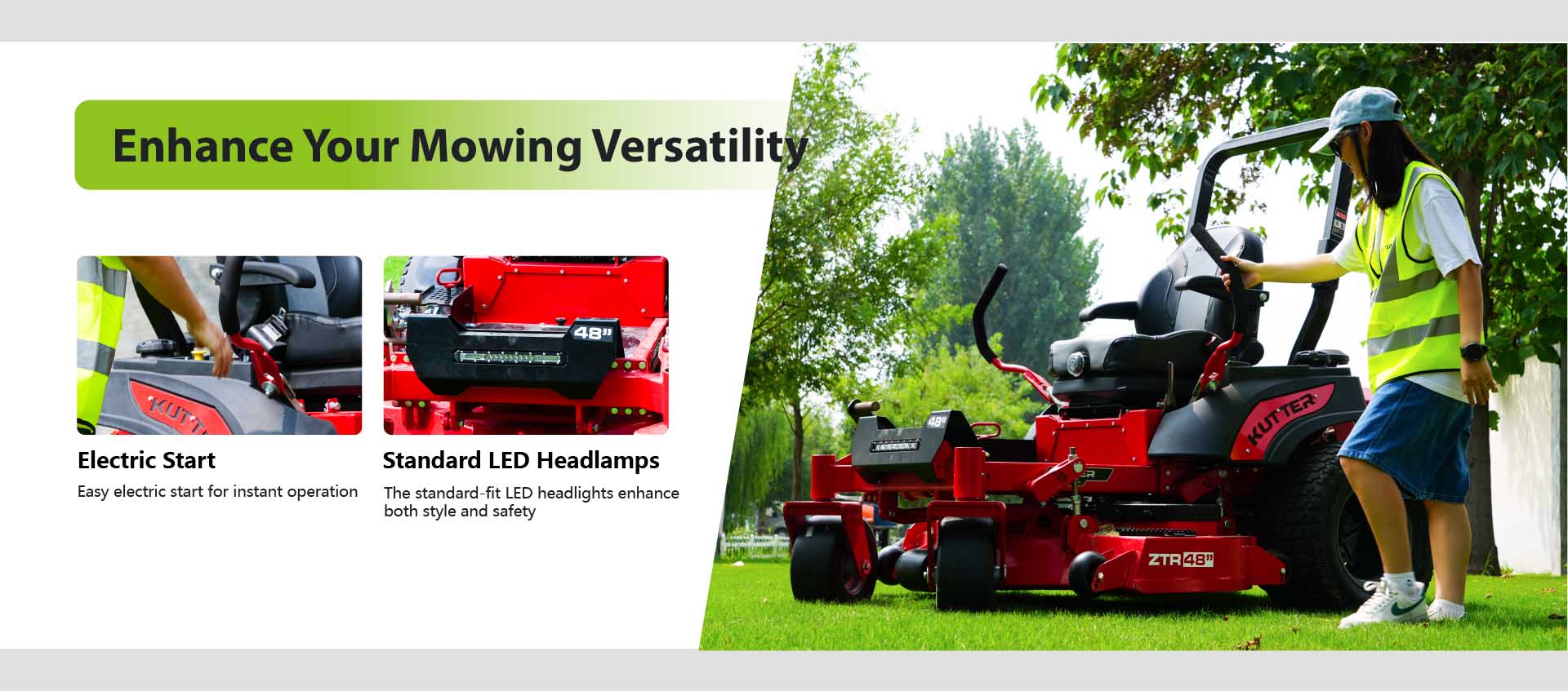 Профессиональные газонокосилки с нулевым радиусом поворота