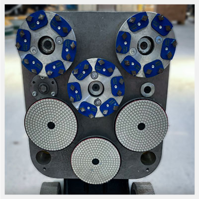 Smerigliatrice in cemento più resistente