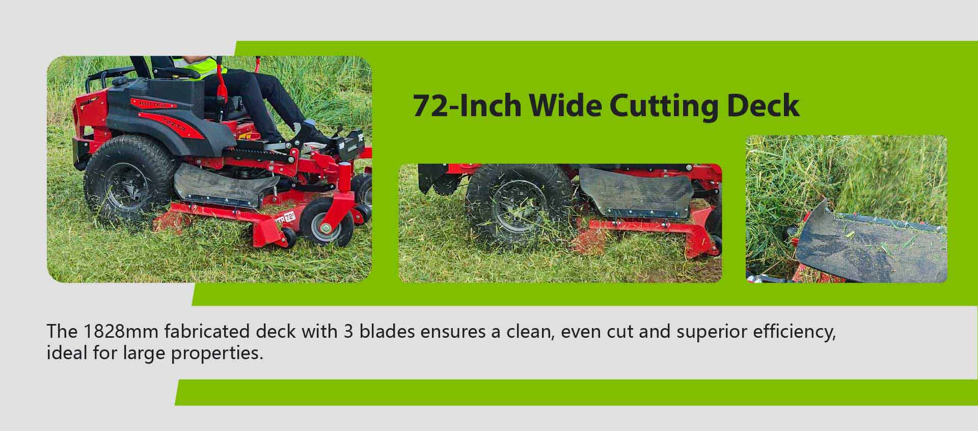 Kutter Commercial Riding Lawn Tractor