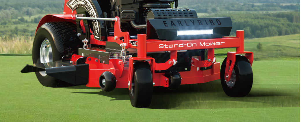 Автономная косилка с нулевым поворотом