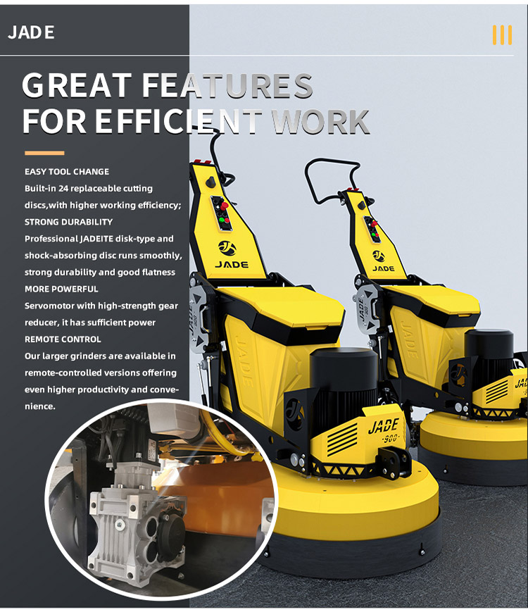 Smerigliatrice planetaria per pavimenti JADEITE 900CR