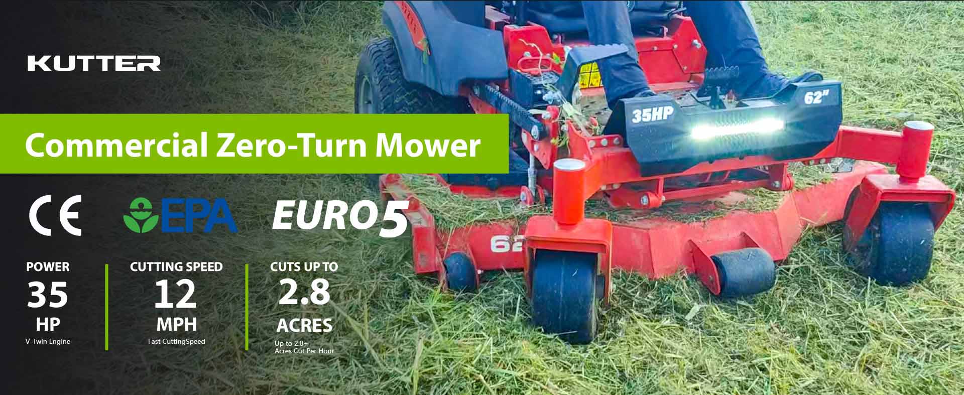 The Top 5  Kutter  Commercial Zero Turn Mowers