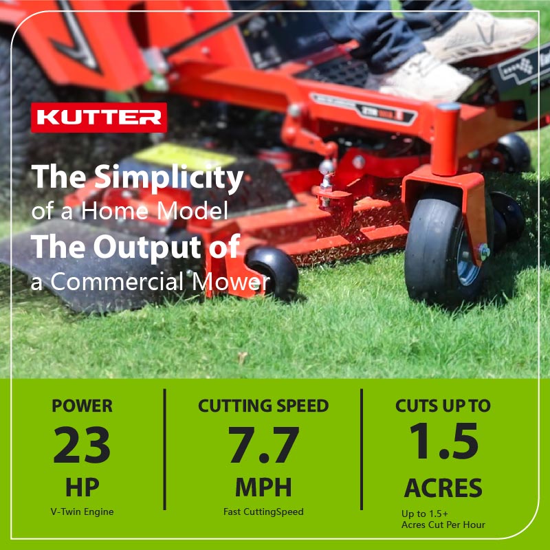 Газонокосилка с нулевым поворотом