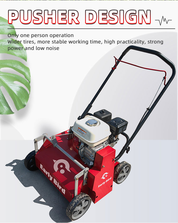 Pettinatrice per prato