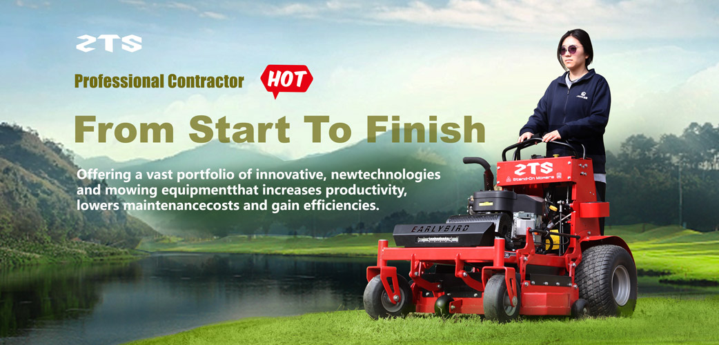 Автономная косилка с нулевым поворотом